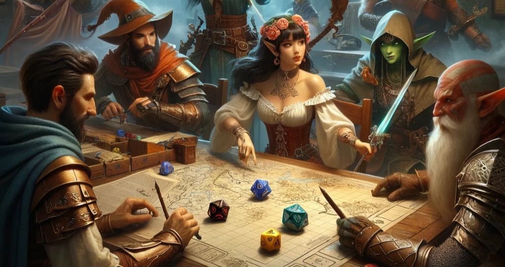Hvordan begynne å spille Dungeons & Dragons (D&D)